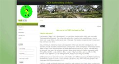 Desktop Screenshot of caexbushwalkingclub.org.au